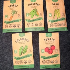 Organic Republic Premium Seed Packets